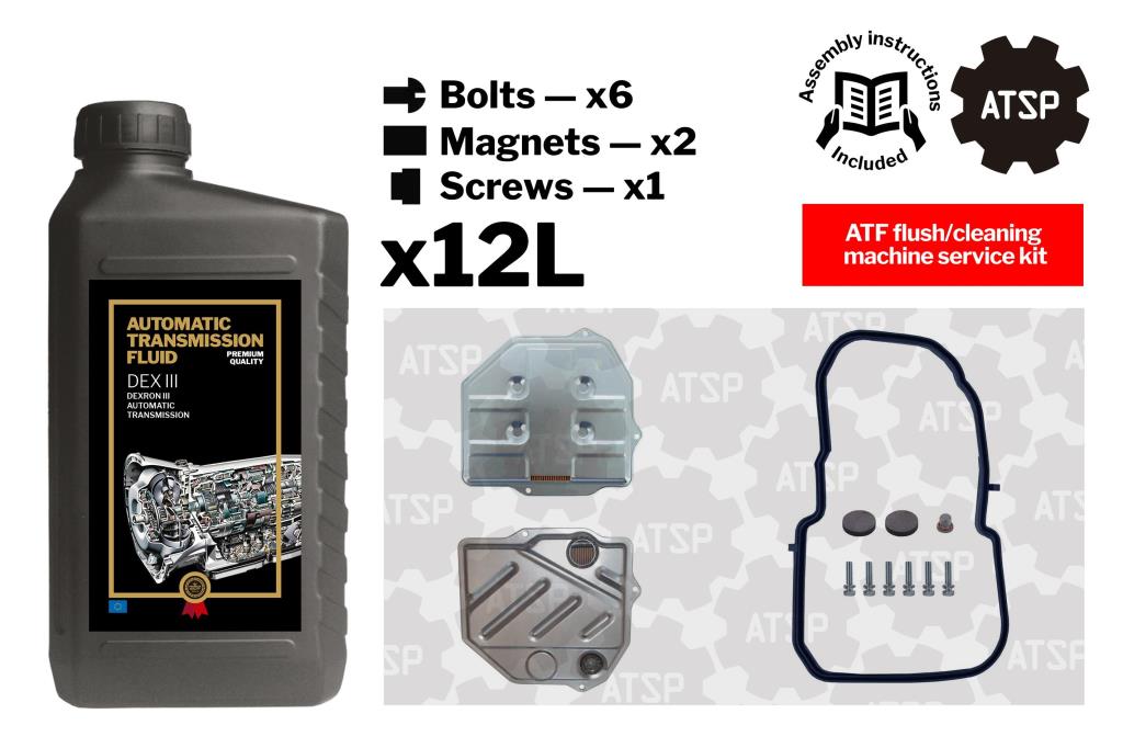 Jeu de pièces, Vidange boîte automatique ATSP 105.108.2002